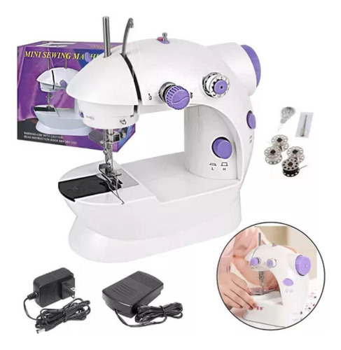 Máquina Costura Profissional Portátil Bivolt Mulheres Pra