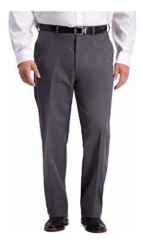 Haggar Pantalones De Hombre Grandes Y Altos B & T Trabajo De