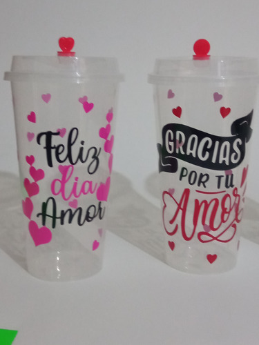 Vasos Con Tapa Para Enamorar 10 Unidades 