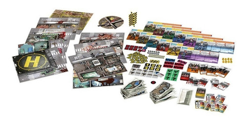 Juegos de Zombicide Season 3: Rue Morgue Galápagos en inglés