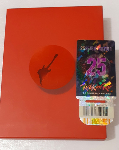 Ingresso Rock In Rio 2011- Sem Uso Intacto
