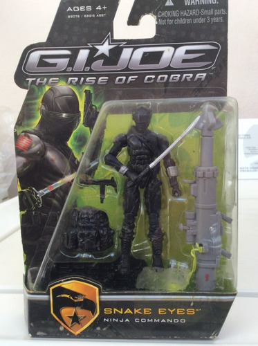 Gijoe The Rise Of Cobra - Snake Eyes - Ninja Commando (Usado)