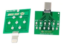 Comprar Kit 2 Dock Flex Test Placa De Diagnóstico Tipo C u002F Iph