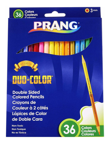 Lápices Prang Duo De Colores, Colores Surtidos, Conjunt Ldc