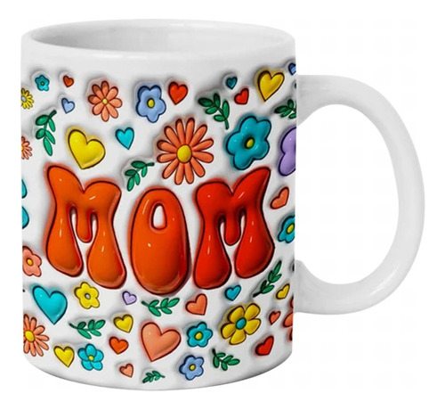 Taza Inflada Para Perro, Mamá, Perro, Personalizada, De Cerá