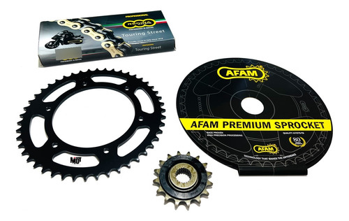 Kit Arrastre Bmw G650gs / G 650 Gs - Afam + Regina Z-ring