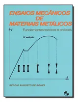 Comprar Ensaios Mecanicos De Materiais Metalicos 5ª Edicao: Ensaios Mecanicos De Materiais Metalicos 5ª Edicao, De Souza, Sergio Augusto De. Editora Edgard Blucher, Capa Mole, Edição 5 Em Português, 1982