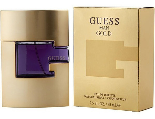 Perfume De Caballero Guess Gold 75ml Original
