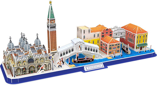 Cubicfun Rompecabezas 3d, Baviera Cityline Venecia