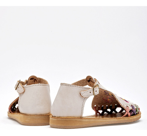 Sandalias Niña Mora Tierra 165514 Blanco Mt 18-21 125-250