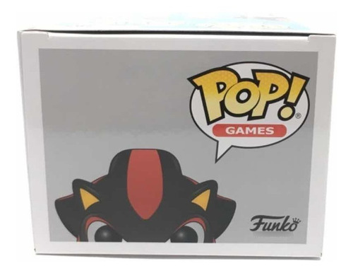 Funko Pop Shadow #285 Sonic The Hedgehog Videojuego Original Color Shadow The Hedgehog #285 / Sonic / Sega Game