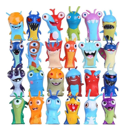 24 Figuras Coleccionables De Slugterra Slugterra