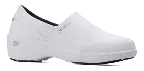 Tenis Mujer Charly Work 1042214 Blanco Trabajo Servicio Gnv®