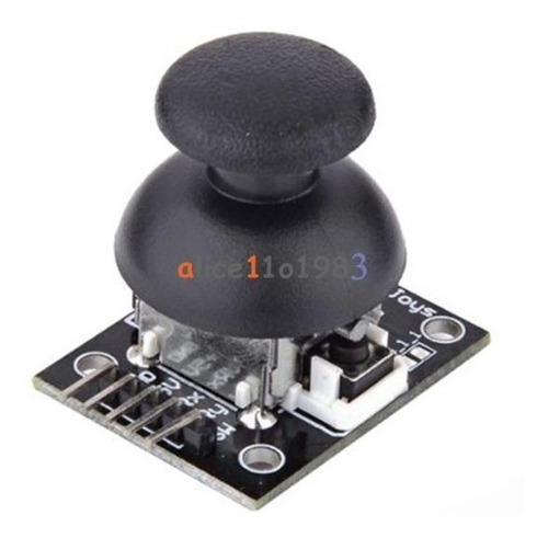 Modulo Joystick Arduino Robotica 5 Pines Control 2 Ejes
