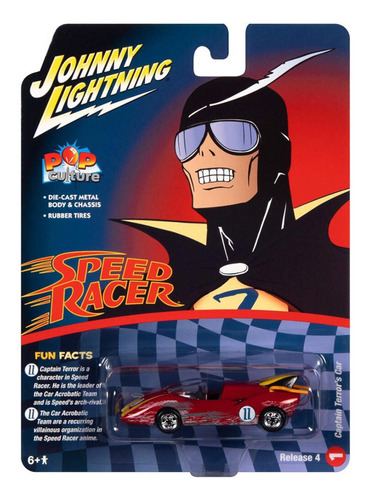 Johnny Lightning Speed Racer Capitan Terror Meteoro