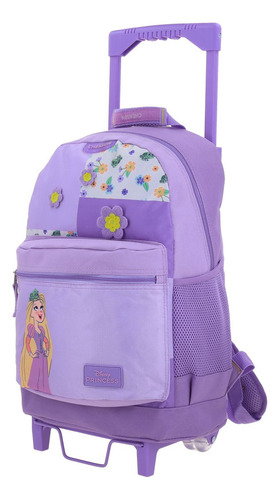 Mochila Grande Ruedas Chenson Rapunzel Paski