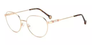 Lentes Carolina Herrera Her0121 Ddb Gold Oftalmico Original