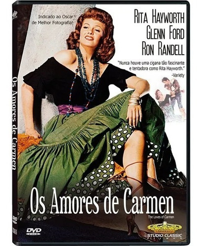 Os Amores De Carmen - Dvd - Rita Hayworth - Glenn Ford