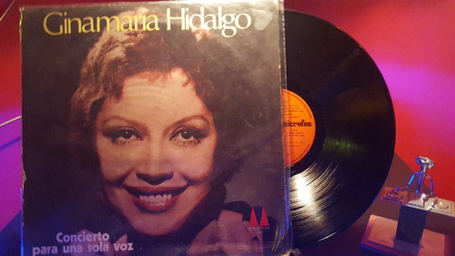 Ginamaria Hidalgo Concierto Para Una Sola Voz Lp Vinilo Ex+