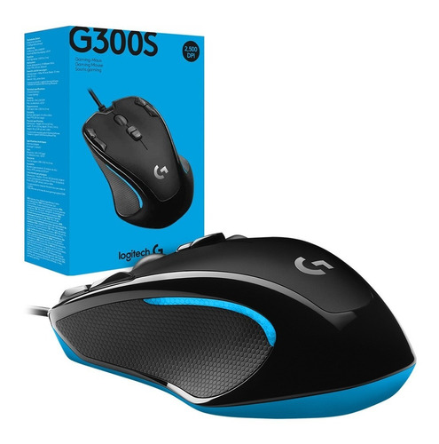 Mouse Gamer Logitech G300s Retroiluminado 2500dpi Fps Pc X3c