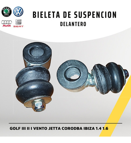 Bieleta De Suspension  Golf Jetta Vento Ibiza Cordoba 