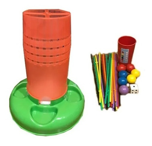 Torre De Palitos Y Bolitas Juego De Mesa Destreza Antex 8322