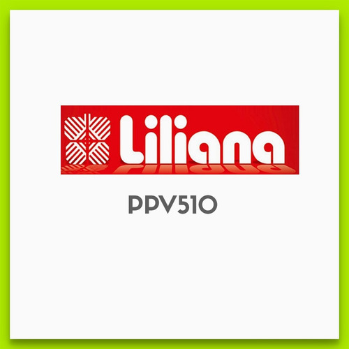 Panel calefactor eléctrico Liliana PPV510 rojo y gris 220V-240V