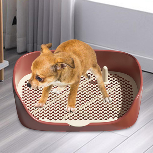 Inodoro Para Perros Y Mascotas, Orinal Para Rojo L