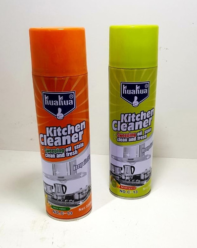 Spray Limpiador De Cocina Removedor De Grasa