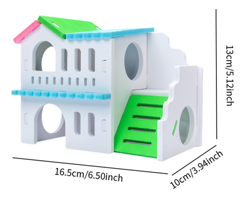 Hamster Hamster Hamster Playground Cage Para De Colores