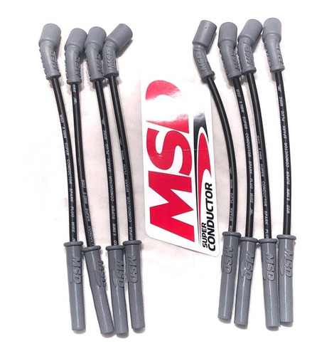 Cables De Bujias Msd 8.5mm Chevrolet Ls1, Ls2, V8 Vortec 