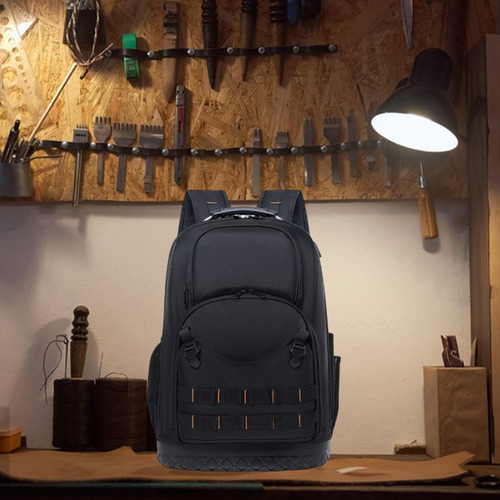 Mochila Para Herramientas, Con MĂșltiples Bolsillos Y