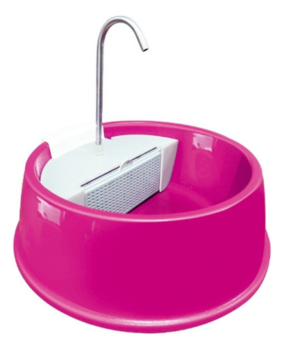 Fonte Furacao Pet Joy Caes E Gatos Rosa Bivolt 110V/220V