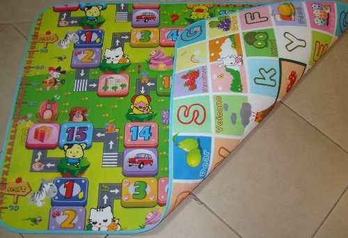 Imagen 3 de 6 de Alfombra Piso Para Bebes Y Niños Reversible - Micromaster