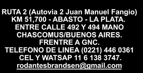 Casa Rodantes Brandsen.trailer Gastronomico 1 Eje 450