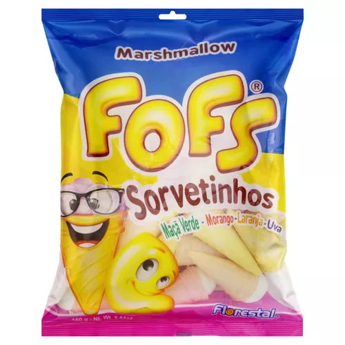 Marshmallow Fofs Sorvetinho 160g FlorestaL