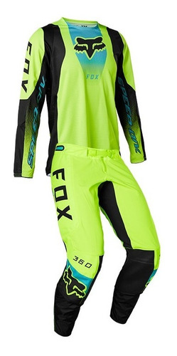 Kit Fox 360 Bann Niño Pantalon Jersey Motocross Mtb Bmx  