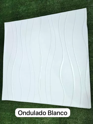 12 Piezas Paneles Decorativos 3D 30 x 30cm, PVC Revestimiento de Paredes  Impermeable, Paneles de pared 3D para decoración de pared interior Color  Blanco Mate, Reciclable, para Techo,Salón : : Bricolaje y