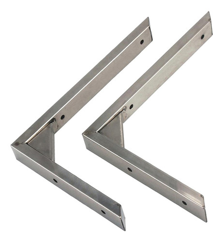 2 Piezas Soporte De Estante De Pared Para 12 Pulgadas