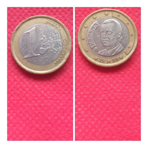 Moneda De 1 Euro, España 2003.