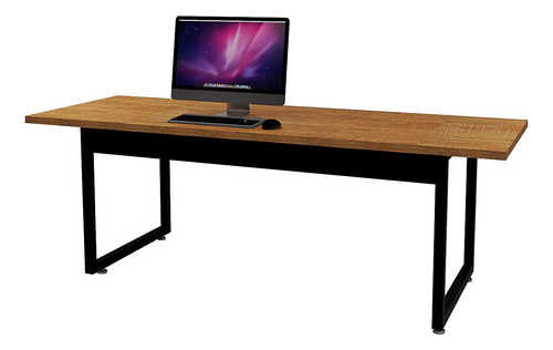 Mesa Industrial Para Sala De Reunião Com Tampo De Mdf