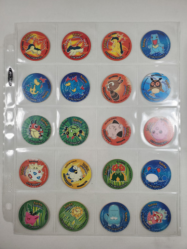 Colección De Tazos Pokémon 3 Sin Sticker 88/88 Piezas (Usado)