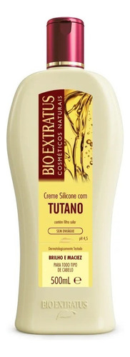 Creme De Silicone Com Tutano Filtro Solar Bio Extratus 500ml