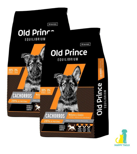 Old Prince Puppies Medium / Large 2 X 15 Kg - Happy Tails