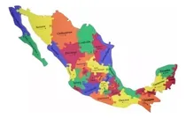 Comprar Rompecabezas Material Foamy Mapa De La República Mexicana