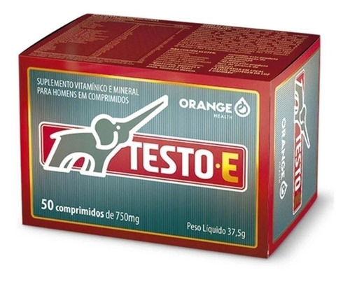 Multivitamínico Testo E 600mg (50cpr) Orange Health
