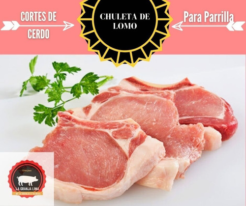 Chuleta De Lomo De Cerdo