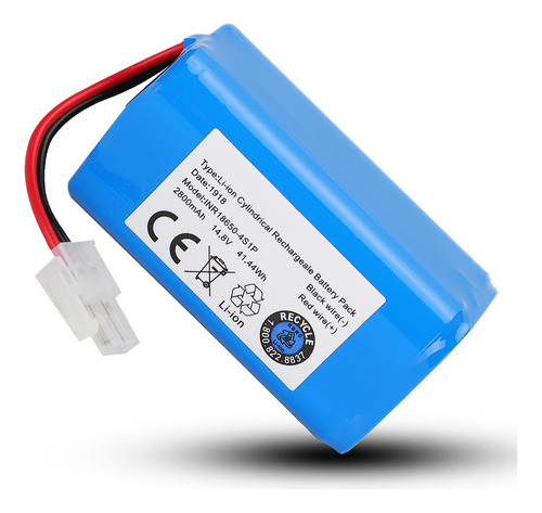 Batería De Repuesto De 14,8 V 2800 Mah Para Robot A4 A4s A6