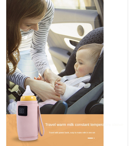 Calentador De Agua Con Leche Usb Seguro Para Exteriores E In