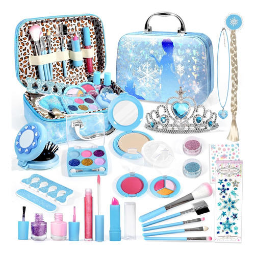 Set De Maquillaje Para Niña No Toxico Frozen